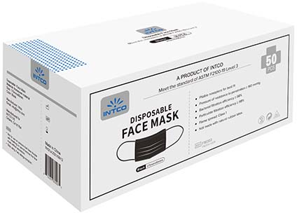 Intco 3-ply-black-face-mask-box-2
